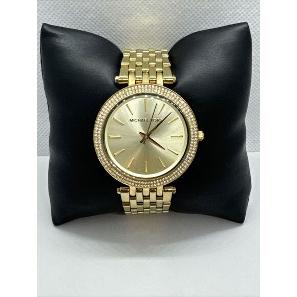 Michael Kors Darci MK3191 Women's Gold Stainless Steel Analog Dial Watch JNA371 - Picture 1 of 11